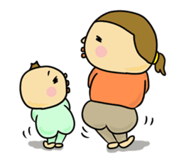 Great mother! Baby edition 3 sticker #10406383
