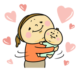 Great mother! Baby edition 3 sticker #10406387