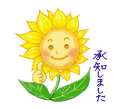Encouraging and Healing with Flowers sticker #10406513