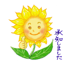 Encouraging and Healing with Flowers sticker #10406513