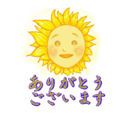 Encouraging and Healing with Flowers sticker #10406516