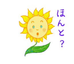 Encouraging and Healing with Flowers sticker #10406518