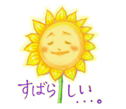 Encouraging and Healing with Flowers sticker #10406521