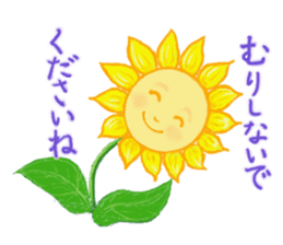 Encouraging and Healing with Flowers sticker #10406523