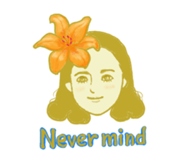 Encouraging and Healing with Flowers sticker #10406537