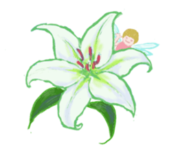 Encouraging and Healing with Flowers sticker #10406539