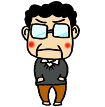 Oil book Family sticker #10406633