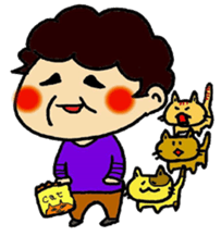 Oil book Family sticker #10406654