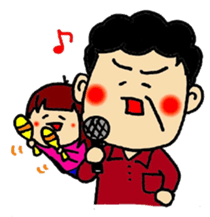 Oil book Family sticker #10406657