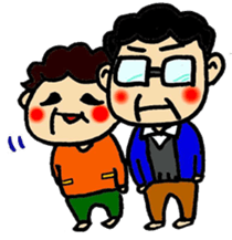 Oil book Family sticker #10406658