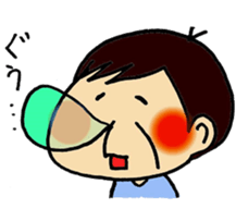 Oil book Family sticker #10406670