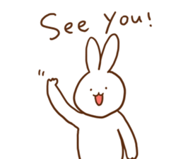 DAILY USEFUL RABBIT sticker #10406715