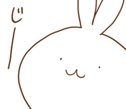 DAILY USEFUL RABBIT sticker #10406723