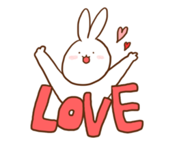 DAILY USEFUL RABBIT sticker #10406730