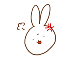 DAILY USEFUL RABBIT sticker #10406737