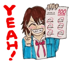 AKIHABARA HIGH SCHOOL GIRLS sticker #10406794