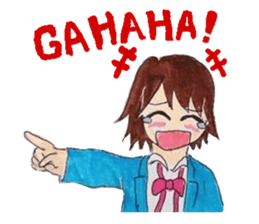 AKIHABARA HIGH SCHOOL GIRLS sticker #10406797