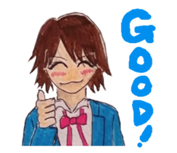 AKIHABARA HIGH SCHOOL GIRLS sticker #10406800