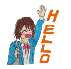 AKIHABARA HIGH SCHOOL GIRLS sticker #10406801