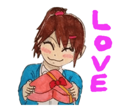 AKIHABARA HIGH SCHOOL GIRLS sticker #10406805