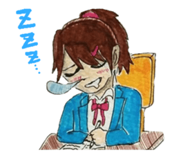 AKIHABARA HIGH SCHOOL GIRLS sticker #10406813