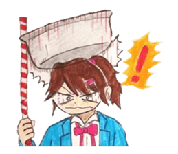 AKIHABARA HIGH SCHOOL GIRLS sticker #10406819