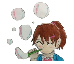 AKIHABARA HIGH SCHOOL GIRLS sticker #10406821