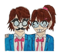 AKIHABARA HIGH SCHOOL GIRLS sticker #10406824