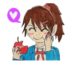 AKIHABARA HIGH SCHOOL GIRLS sticker #10406825
