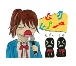 AKIHABARA HIGH SCHOOL GIRLS sticker #10406826