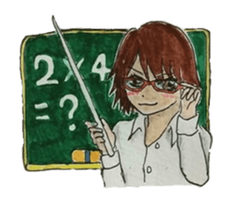 AKIHABARA HIGH SCHOOL GIRLS sticker #10406827