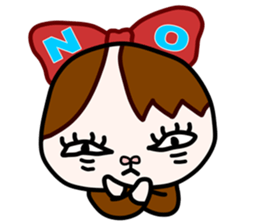 HUJIYAMA cat sticker #10407040