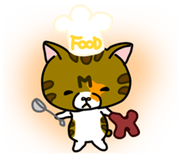 HUJIYAMA cat sticker #10407042