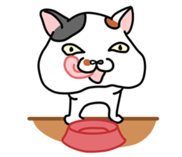 HUJIYAMA cat sticker #10407043