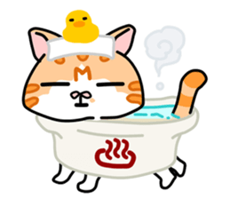 HUJIYAMA cat sticker #10407050
