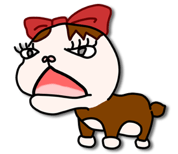 HUJIYAMA cat sticker #10407059