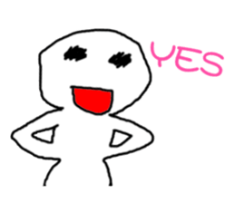 MY LIFE AND MY CAT sticker #10407446