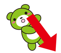 Feelings of bear-chan sticker #10407475