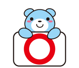 Feelings of bear-chan sticker #10407476