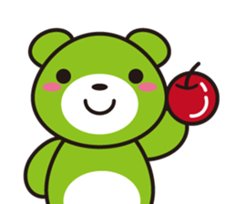 Feelings of bear-chan sticker #10407480