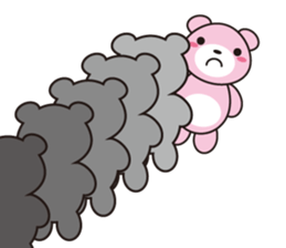 Feelings of bear-chan sticker #10407482