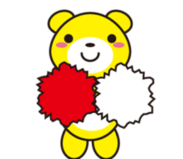 Feelings of bear-chan sticker #10407483