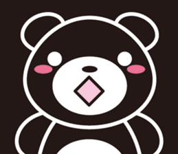 Feelings of bear-chan sticker #10407486