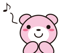 Feelings of bear-chan sticker #10407491