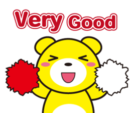Feelings of bear-chan sticker #10407494