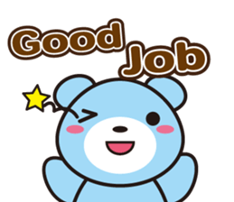 Feelings of bear-chan sticker #10407496