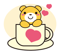 Feelings of bear-chan sticker #10407499