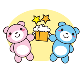 Feelings of bear-chan sticker #10407500