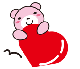 Feelings of bear-chan sticker #10407504