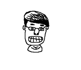 Checkers facial expressions sticker #10407636